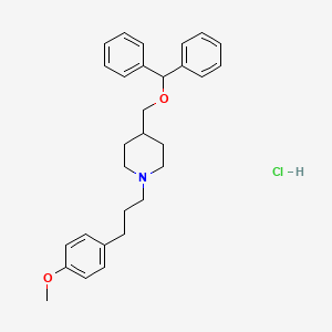 molecular formula C29H36ClNO2 B611556 UK-78282 hydrochloride CAS No. 136647-02-4