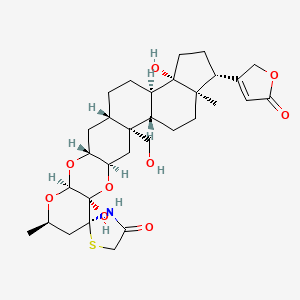 molecular formula C31H43NO9S B611566 Unii-3SU2W2hmg8 CAS No. 676541-58-5