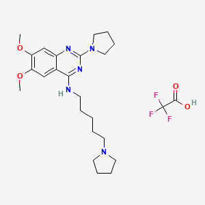 molecular formula C25H36F3N5O4 B611571 UNC0379 (trifluoroacetate) CAS No. 1620401-83-3