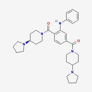 molecular formula C32H43N5O2 B611574 UNC1215 CAS No. 1415800-43-9