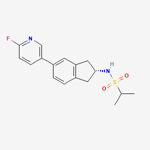 molecular formula C17H19FN2O2S B611591 UoS12258 CAS No. 875927-64-3
