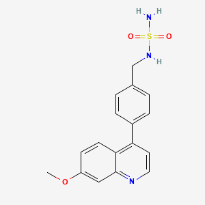 molecular formula C17H17N3O3S B611608 Enpp-1-IN-1 CAS No. 2289728-58-9