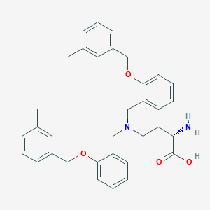 molecular formula C34H38N2O4 B611616 V-9302 CAS No. 1855871-76-9