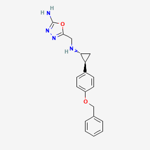 molecular formula C19H20N4O2 B611622 Vafidemstat CAS No. 1357362-02-7
