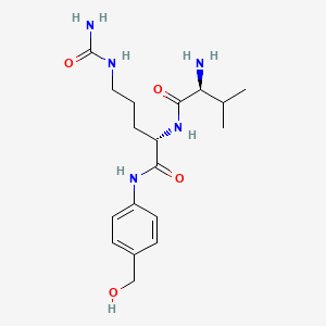 molecular formula C18H29N5O4 B611626 Alkyne-Val-Cit-PAB-OH CAS No. 159857-79-1