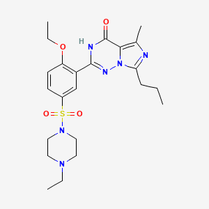molecular formula C23H35N6O4S B611638 Vardenafil CAS No. 224785-90-4