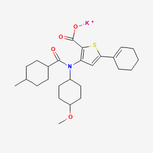 molecular formula C26H36KNO4S B611647 VCH-916 CAS No. 1200133-34-1