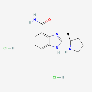 molecular formula C13H18Cl2N4O B611655 Veliparib dihydrochloride CAS No. 912445-05-7