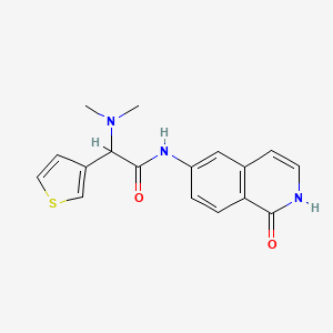 molecular formula C17H17N3O2S B611666 Verosudil CAS No. 1414854-42-4