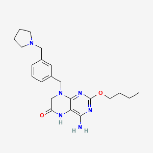 molecular formula C22H30N6O2 B611671 Vesatolimod CAS No. 1228585-88-3