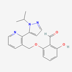 molecular formula C19H19N3O3 B611706 Voxelotor CAS No. 1446321-46-5