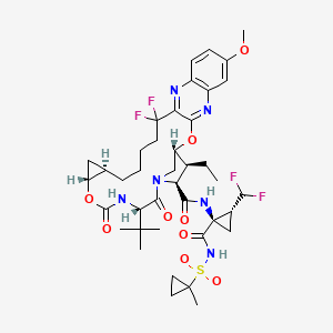 molecular formula C40H52F4N6O9S B611707 Voxilaprevir CAS No. 1535212-07-7