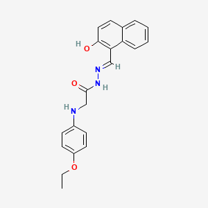 molecular formula C21H21N3O3 B611726 (E/Z)-VU0029767 CAS No. 326001-01-8