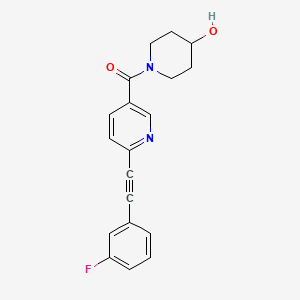 molecular formula C19H17FN2O2 B611734 VU0361747 CAS No. 1309976-66-6