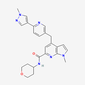 molecular formula C24H26N6O2 B611774 VU6007477 