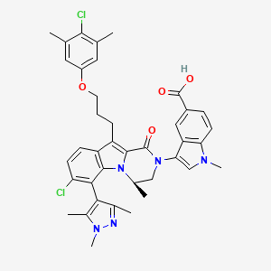 molecular formula C39H39Cl2N5O4 B611778 VU0661013 