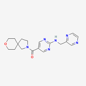 molecular formula C18H22N6O2 B611787 PFI-653 