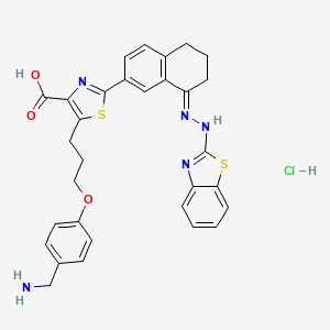 molecular formula C31H30ClN5O3S2 B611807 WEHI-539 hydrochloride CAS No. 2070018-33-4