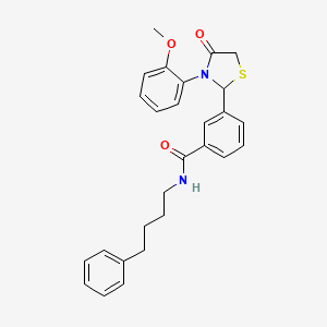 molecular formula C27H28N2O3S B611810 WJ460 CAS No. 1415251-36-3