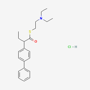 molecular formula C22H30ClNOS B611844 Xenthiorate盐酸盐 CAS No. 7320-74-3