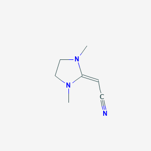 (1,3-Dimethylimidazolidin-2-ylidene)acetonitrile