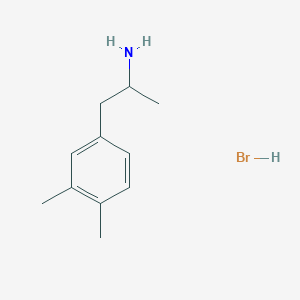 molecular formula C11H18BrN B611867 Xylopropamine Hydrobromide CAS No. 861007-60-5