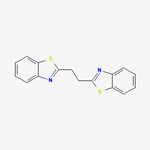 molecular formula C16H12N2S2 B6118913 Benzothiazole, 2,2'-ethylenebis- CAS No. 965-16-2
