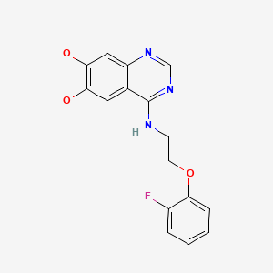 molecular formula C18H18FN3O3 B611915 Z118332870 