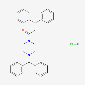 molecular formula C32H33ClN2O B611916 Z-160 hydrochloride CAS No. 41332-36-9