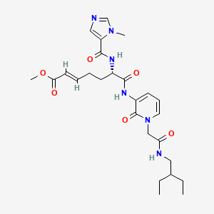 molecular formula C26H36N6O6 B611928 Unii-T4SR539ykf CAS No. 1542132-88-6