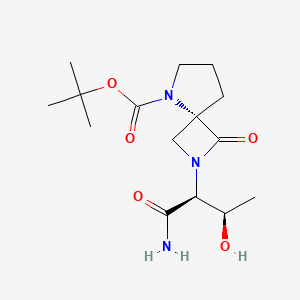 molecular formula C15H25N3O5 B611930 Zelquistinel CAS No. 2151842-64-5
