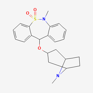 molecular formula C22H26N2O3S B611934 Zepastine CAS No. 28810-23-3