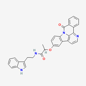 molecular formula C31H24N4O3 B611942 ZINC08792355 CAS No. 904513-52-6