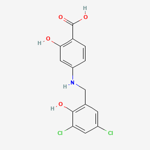 molecular formula C14H11Cl2NO4 B611955 ZL006 CAS No. 1181226-02-7
