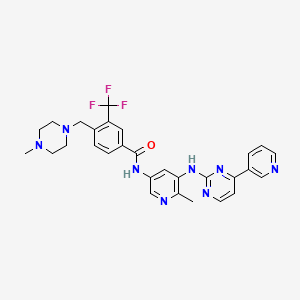 molecular formula C29H29F3N8O B611963 Flumatinib CAS No. 895519-90-1