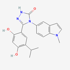 molecular formula C20H20N4O3 B611964 Ganetespib CAS No. 888216-25-9