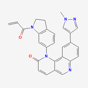 molecular formula C27H21N5O2 B611972 QL47 CAS No. 1469988-75-7