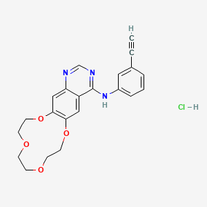 molecular formula C22H22ClN3O4 B611984 Icotinib Hydrochloride CAS No. 1204313-51-8