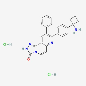 molecular formula C25H25Cl2N5O B611986 MK-2206 dihydrochloride CAS No. 1032350-13-2