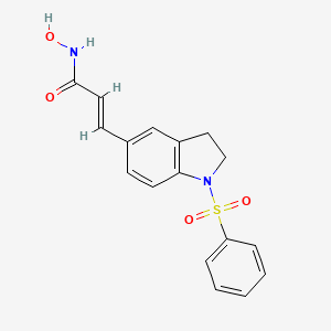 molecular formula C17H16N2O4S B611987 Imofinostat CAS No. 1338320-94-7