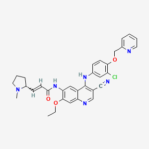 molecular formula C32H31ClN6O3 B611990 Pyrotinib CAS No. 1269662-73-8