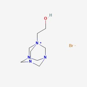 2-(3,5,7-Triaza-1-azoniatricyclo[3.3.1.13,7]decan-1-yl)ethanol;bromide