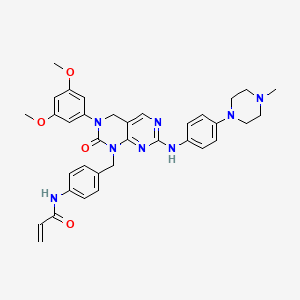 molecular formula C35H38N8O4 B612009 FIIN-2 