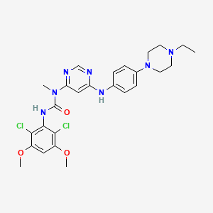 molecular formula C26H31Cl2N7O3 B612010 Infigratinib CAS No. 872511-34-7