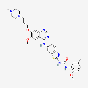 molecular formula C33H38N8O4S B612015 4SC-203 CAS No. 895533-09-2