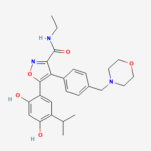 molecular formula C26H31N3O5 B612032 Luminespib CAS No. 747412-49-3
