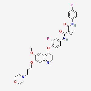 molecular formula C34H34F2N4O6 B612053 Foretinib CAS No. 849217-64-7