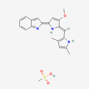 molecular formula C21H23N3O4S B612060 Obatoclax mesylate CAS No. 803712-79-0