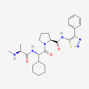 molecular formula C25H34N6O3S B612063 Gdc-0152 CAS No. 873652-48-3