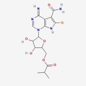 molecular formula C16H20BrN5O6 B612069 Ibulocydine 